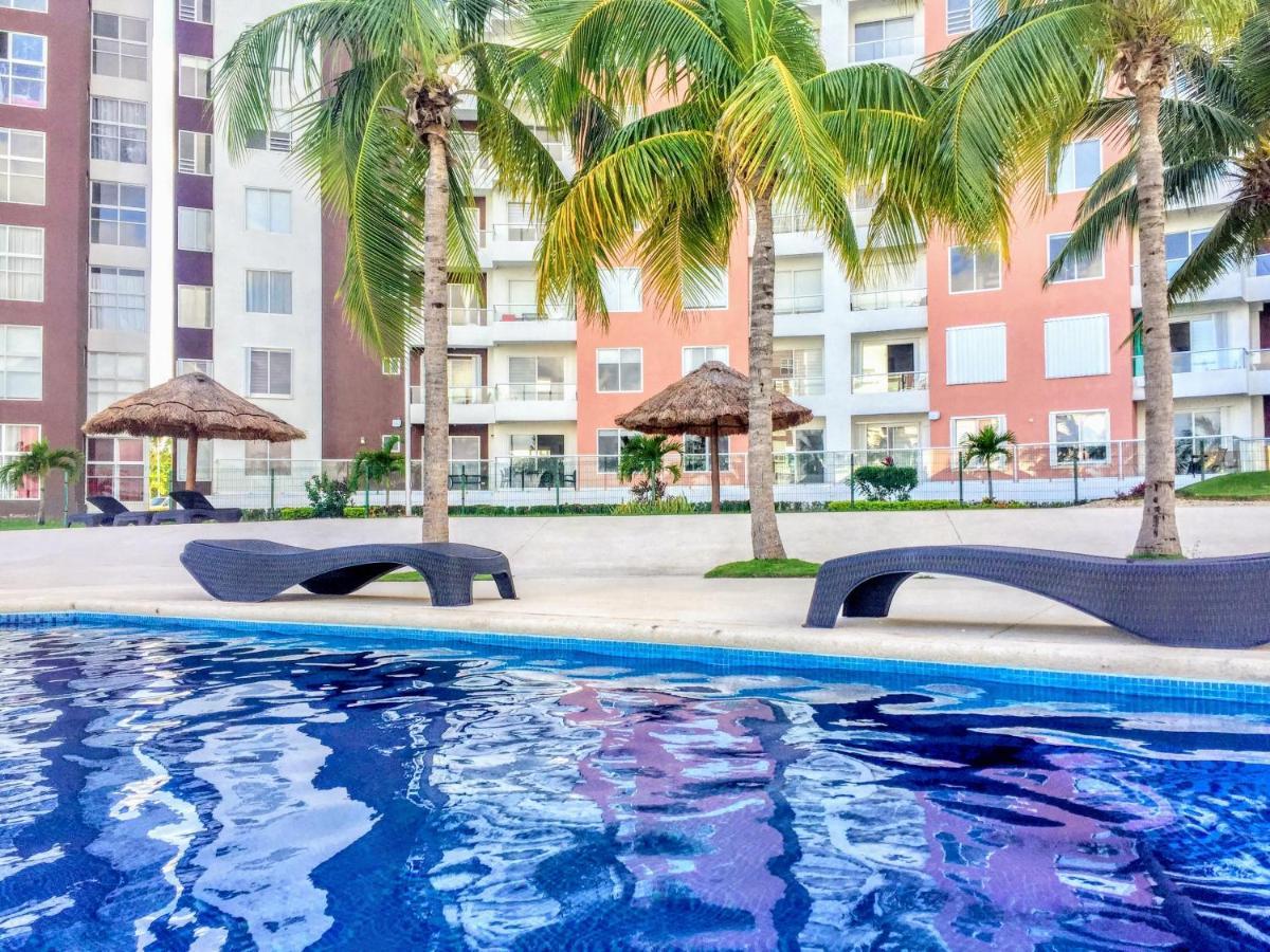 Escape Al Caribe Con Una Vista Impresionante En Pilarita'S Dream Lagoons Cancún Eksteriør bilde