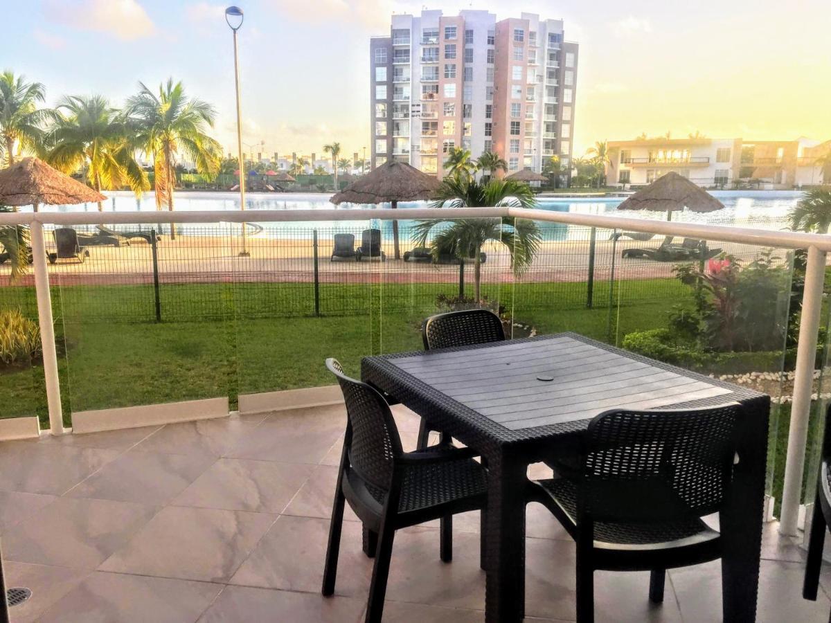 Escape Al Caribe Con Una Vista Impresionante En Pilarita'S Dream Lagoons Cancún Eksteriør bilde