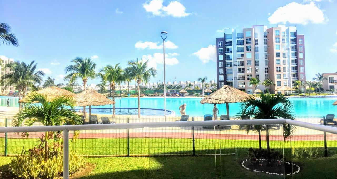 Escape Al Caribe Con Una Vista Impresionante En Pilarita'S Dream Lagoons Cancún Eksteriør bilde