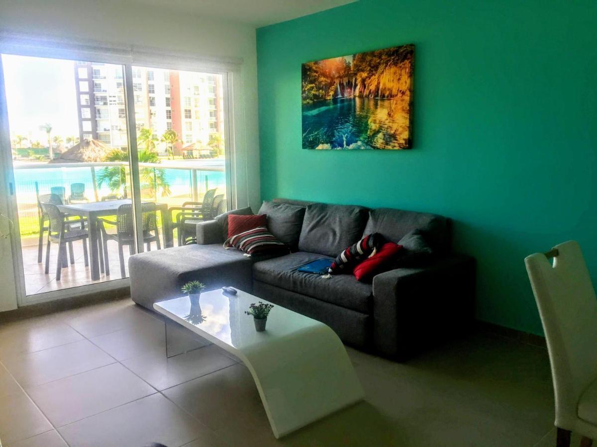Escape Al Caribe Con Una Vista Impresionante En Pilarita'S Dream Lagoons Cancún Eksteriør bilde