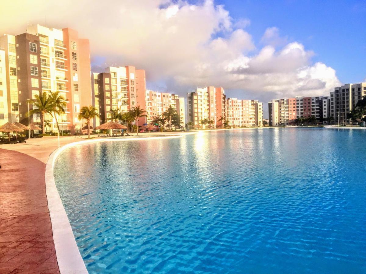 Escape Al Caribe Con Una Vista Impresionante En Pilarita'S Dream Lagoons Cancún Eksteriør bilde