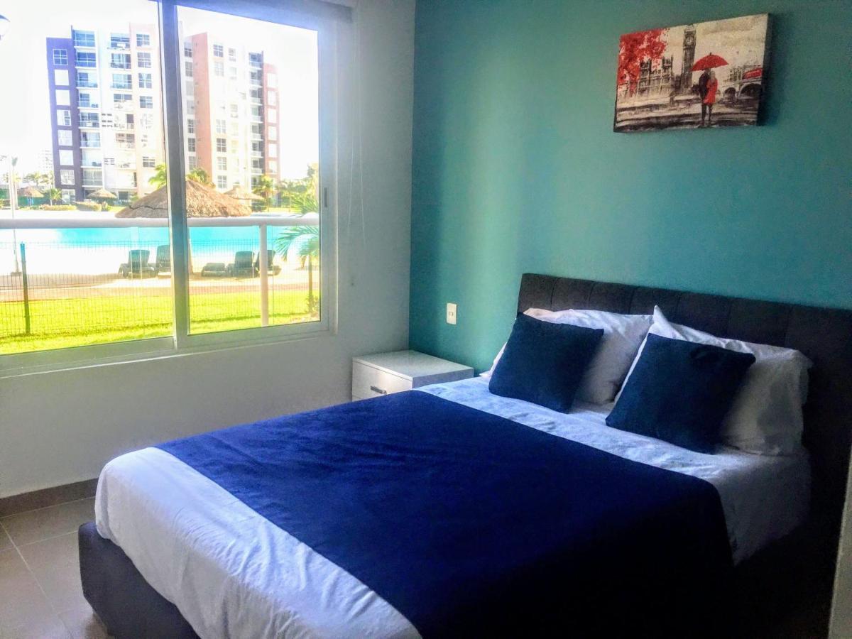 Escape Al Caribe Con Una Vista Impresionante En Pilarita'S Dream Lagoons Cancún Eksteriør bilde