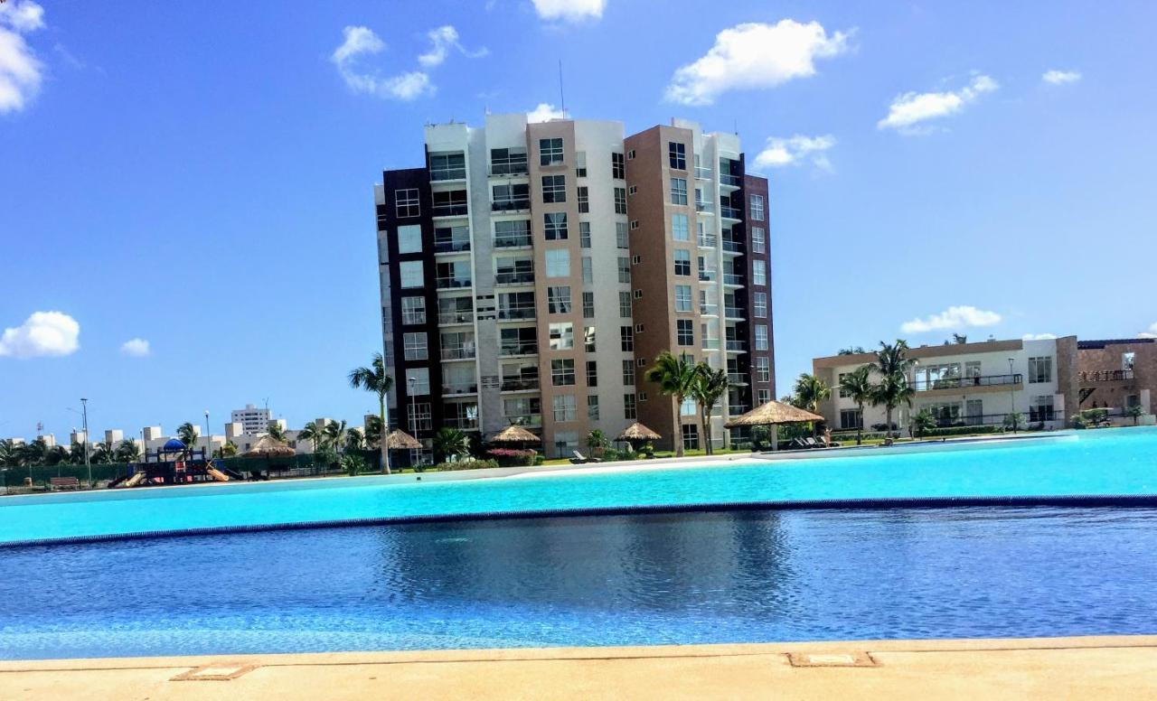 Escape Al Caribe Con Una Vista Impresionante En Pilarita'S Dream Lagoons Cancún Eksteriør bilde