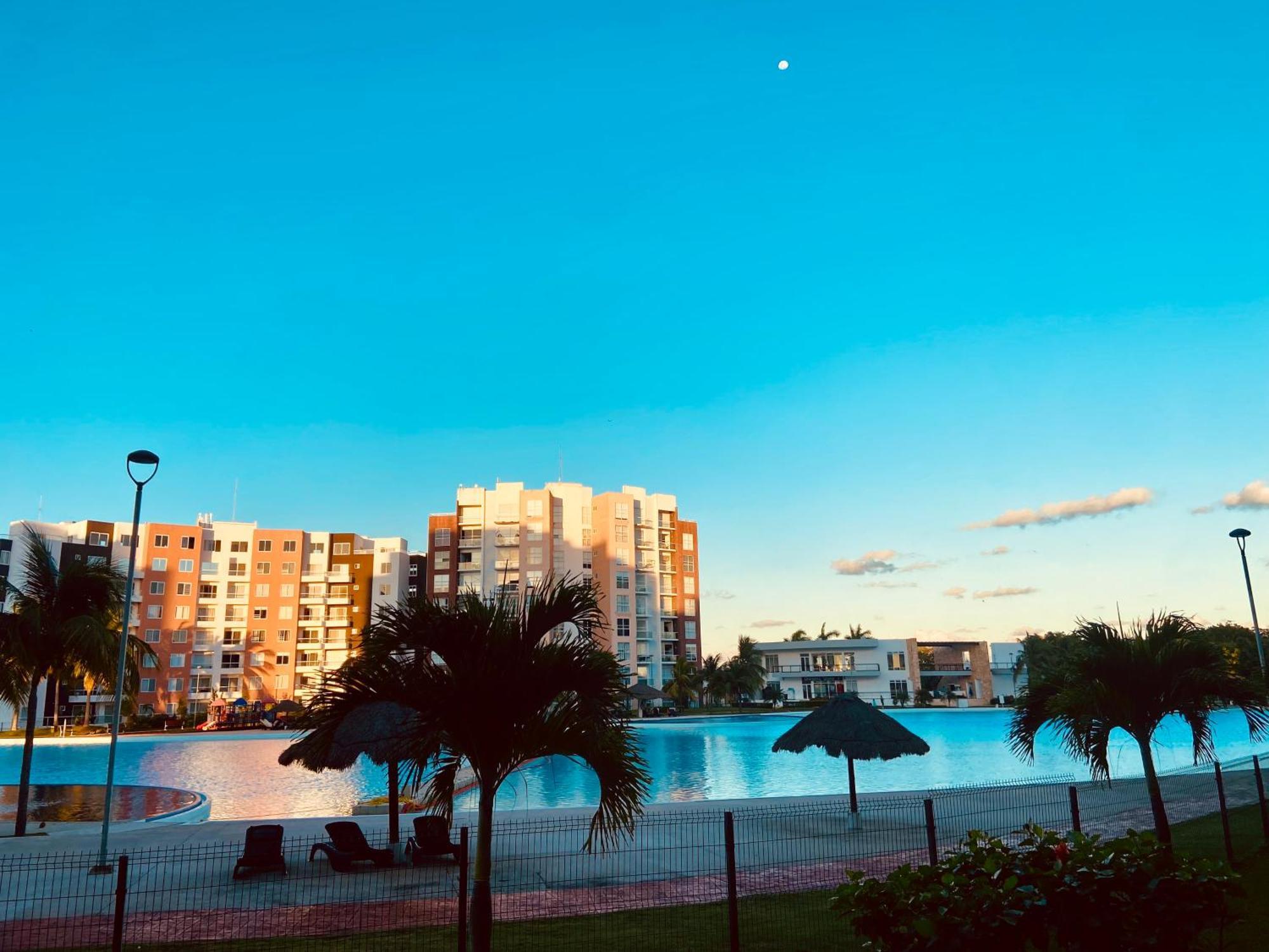 Escape Al Caribe Con Una Vista Impresionante En Pilarita'S Dream Lagoons Cancún Eksteriør bilde