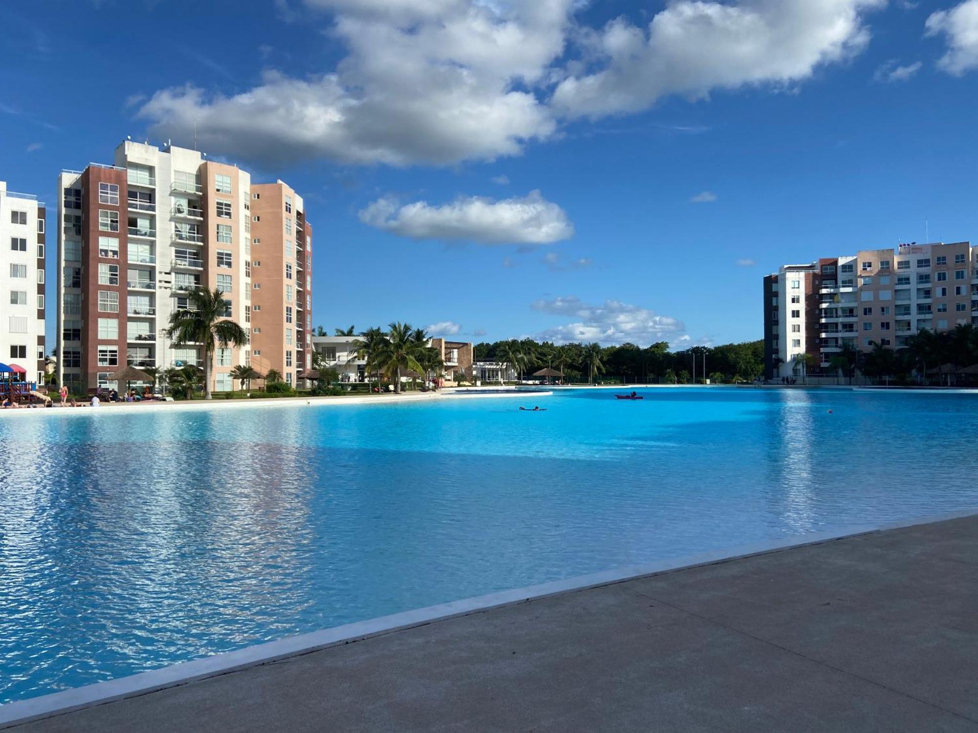 Escape Al Caribe Con Una Vista Impresionante En Pilarita'S Dream Lagoons Cancún Eksteriør bilde
